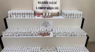 Balıkesir'de Uyuşturucu Operasyonu: 28 Bin Sentetik Ecza Hap Ele Geçirildi