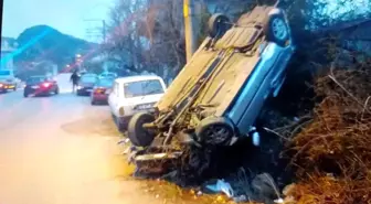 Isparta'da Trafik Kazası: Genç Sürücü Ağır Yaralandı