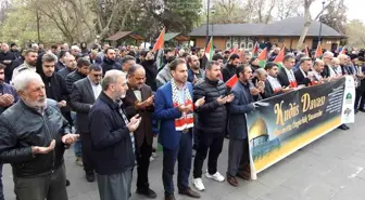 Gaziantep'te STK'lar, İsrail'in Gazze Saldırısını Protesto Etti