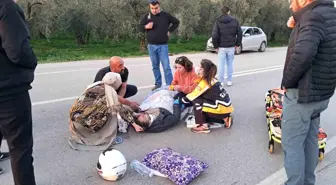 Bursa'da Motosiklet ve Hafif Ticari Araç Kafa Kafaya Çarpıştı: 1 Yaralı