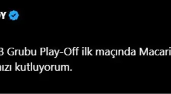 Eskişehir Valisi Aksoy'dan A Milli Takıma Tebrik