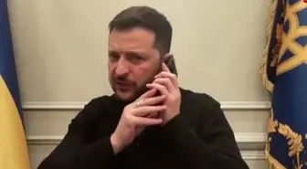 Zelenskiy'e canlı yayında sürpriz telefon: Seni sonra arayacağım