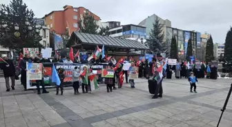 Sağlık Çalışanlarından Gazze’deki Zulme Karşı Protesto