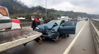 Samsun'da Zincirleme Trafik Kazası: 2 Yaralı