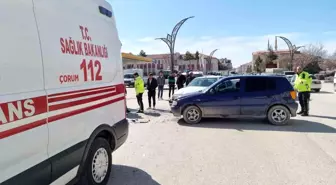 Çorum'un Alaca İlçesinde Trafik Kazası: 2 Yaralı