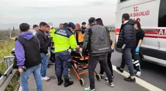Orhangazi'de Motosiklet Kazası: Sürücü Yaralı