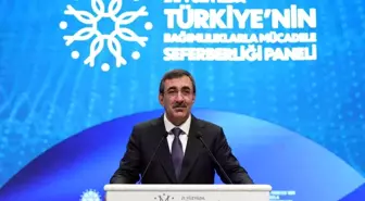Cumhurbaşkanı Yardımcısı Yılmaz: 'Son günlerde maalesef yargı süreçlerimizle ilgili sokaklarda hukuk dışı, hukuka aykırı bir takım eylemlerin,...