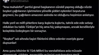 İletişim Başkanı Altun'dan Boykot Açıklaması: 'Vandallıklara Müsaade Etmeyeceğiz'