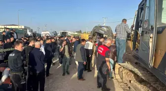 Ceylanpınar'da Göçük Altında Kalan 4 İşçi İçin Kurtarma Çalışmaları Devam Ediyor
