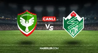 Amedspor Iğdırspor CANLI nereden izlenir? Amedspor Iğdırspor maçı hangi kanalda, nasıl izlenir?