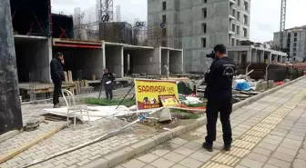 Malatya'da İnşaatta Düşen İşçi Yaralandı