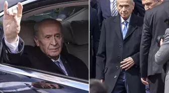 MHP lideri Bahçeli, 66 gün sonra ilk kez görüntülendi