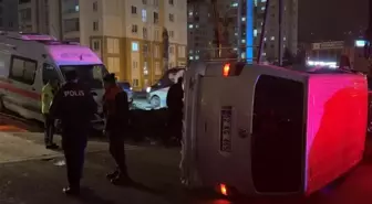 Samsun'da ambulans ile minibüs çarpıştı