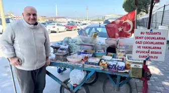 Şehit çocuğundan etkilendi 8 yıldır bedava oyuncak dağıtıyor