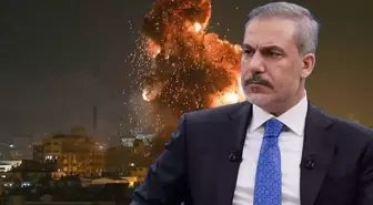Türkiye'ye mesaj vermek için Suriye'ye saldıran İsrail'e Bakan Fidan'dan yanıt