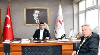Oltu Muhabiri Dursun Murat Aydın'dan Olur Kaymakamı'na Ziyaret