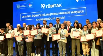 Erzurum, TÜBİTAK Araştırma Projeleri Yarışmasında Bölge Birincisi Oldu