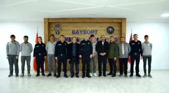 Bayburt İmam Hatip Lisesi Öğrencilerinden Polis Haftası Ziyareti