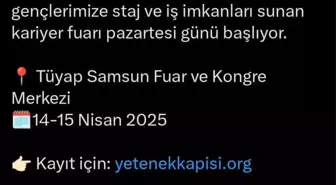 Orta Karadeniz Kariyer Fuarı 2025'te Samsun'da Gerçekleşecek