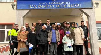 Özel Bireyler Polis Haftası'nı Kutlamak İçin Emniyet Müdürlüğünü Ziyaret Etti