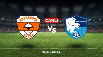 Adanaspor Erzurumspor CANLI nereden izlenir? Adanaspor Erzurumspor maçı hangi kanalda, nasıl izlenir?