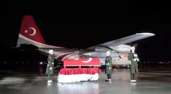 Şehidin naaşı memleketi Erzurum'a getirildi