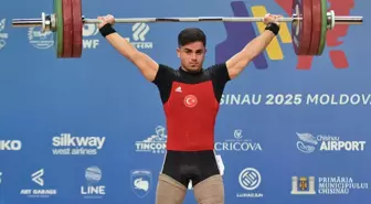 Milli Halterci Kaan Kahriman, Avrupa şampiyonu oldu