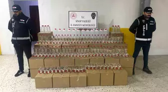 Sinop'ta Polis Operasyonu: 1300 Litre Sahte Alkol Ele Geçirildi