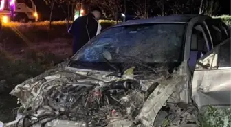 Sakarya'da Kontrolden Çıkan Otomobil Tarlaya Uçtu: 4 Yaralı
