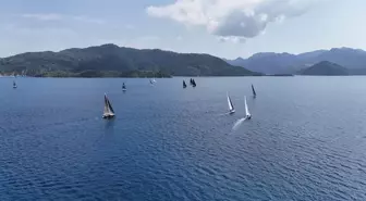 Marmaris'te Uluslararası Akdeniz Yat Şampiyonası İkinci Günü Geride Bıraktı