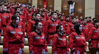 Mansur Yavaş, Yeni İtfaiye Personelleriyle Buluştu