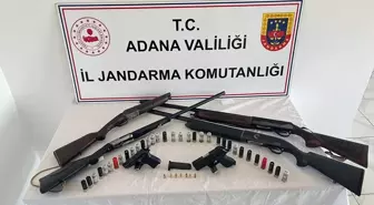 Adana'da Ruhsatsız Silah Operasyonu: 2 Tabanca ve 4 Av Tüfeği Ele Geçirildi