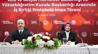 Aile ve Sosyal Hizmetler Bakanlığı ile YÖK arasında 'İş Birliği Protokolü' imzalandı