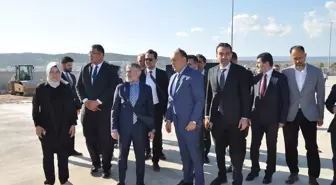 Nureddin Nebati, Taşucu Limanı İnşaatını İnceledi