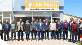 AK Parti Sivas İl Başkanı Yusuf Tanrıverdi Ulaş İlçesini Ziyaret Etti