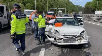 Bolu Dağı Tüneli'nde feci kaza: 3 yaralı