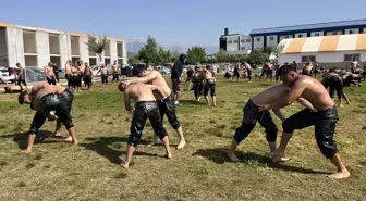 Antalya'da Yağlı Güreş Pehlivanları Yeni Sezona Hazırlanıyor