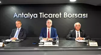 Antalya Ticaret Borsası'nda Nisan Ayı Meclis Toplantısı Gerçekleşti