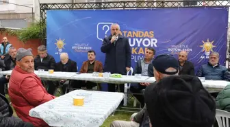 Bafra Belediye Başkanı Kılıç, Tabakhane Mahallesi'nde Vatandaşlarla Bir Araya Geldi
