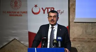 Bakan Tekin, uluslararası öğrenciler için düzenlenen deneme yarışmasının ödül töreninde konuştu Açıklaması