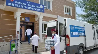 Batman Belediyesi Taziye Evlerine Destek Sağlamaya Devam Ediyor