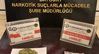 Bayburt'ta Uyuşturucu Madde Bulunan 4 Şüpheliye Adli İşlem