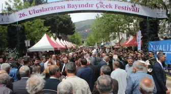 26. Uluslararası Çiçek Festivali Bayındır'da Başladı