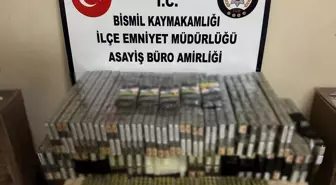 Diyarbakır'da Kaçak Sigara ve Tabanca Fişeği Ele Geçirildi