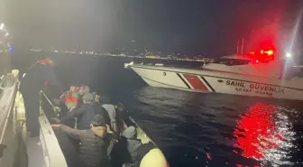 Bodrum Açıklarında 21 Düzensiz Göçmen Yakalandı