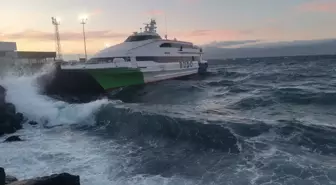 Bursa-İstanbul Deniz Otobüsü Seferleri Olumsuz Hava Koşulları Nedeniyle İptal Edildi