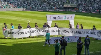 Bursaspor, 45 Bin Taraftar Önünde Şampiyonluk Kupasını Aldı