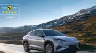 BYD SEALION 7, EuroNCAP'tan 5 Yıldızla Güvenlik Ödülü Aldı