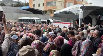 Çankırı'dan Hacı Adaylarına Uğurlama Töreni