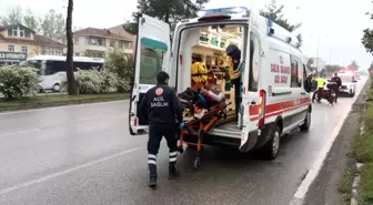 Samsun'da Motosiklet Kazası: Sürücü Yaralandı